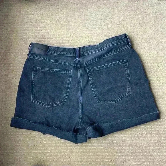 Everlane Cheeky Jean Short, high waisted Jean shorts black, size 33. - Picture 8 of 15